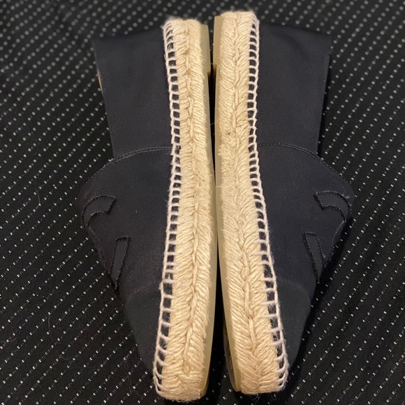 Chanel black satin espadrilles size 38 - Picture 3 of 9